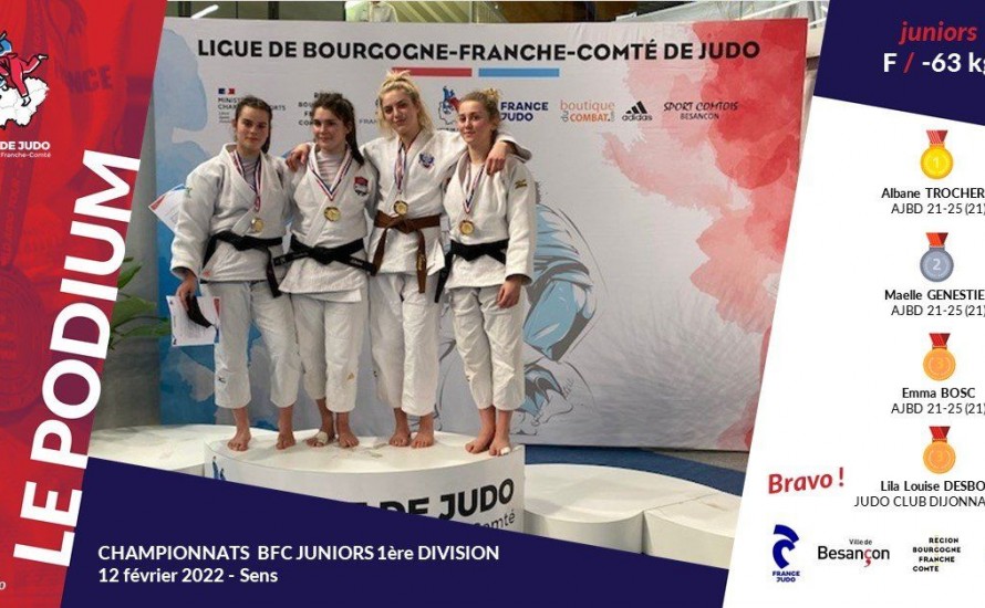 Maëlle, vice-championne junior BFC, qualifiée pour les